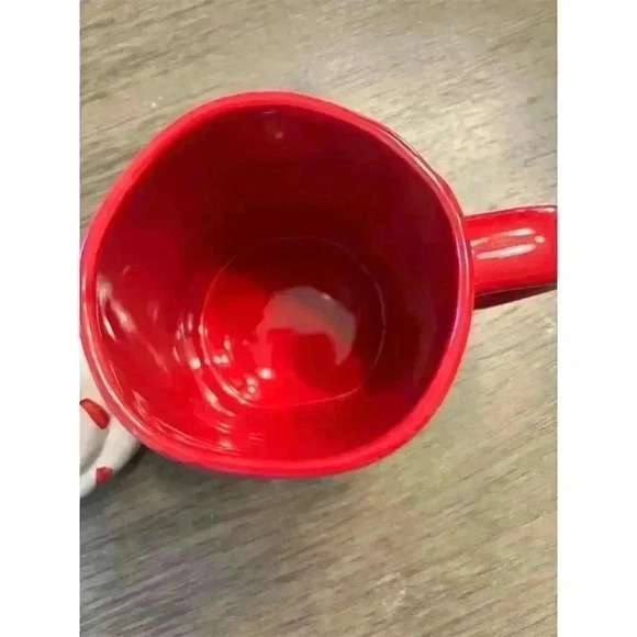 Rae Dunn Peppermint Mocha Mug w/ Whipped Cream Topper 20oz Christmas - Picture 5 of 5